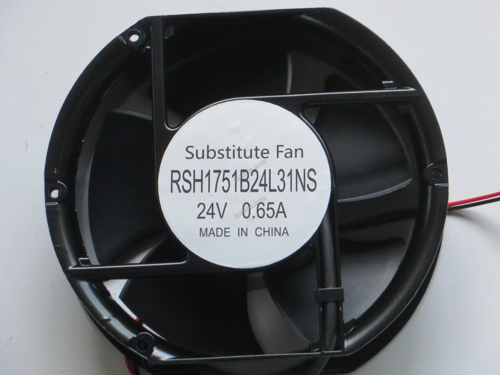 RUNDA RSH1751B24L31NS 24V 0.65A 2wires cooling fan, substitute 