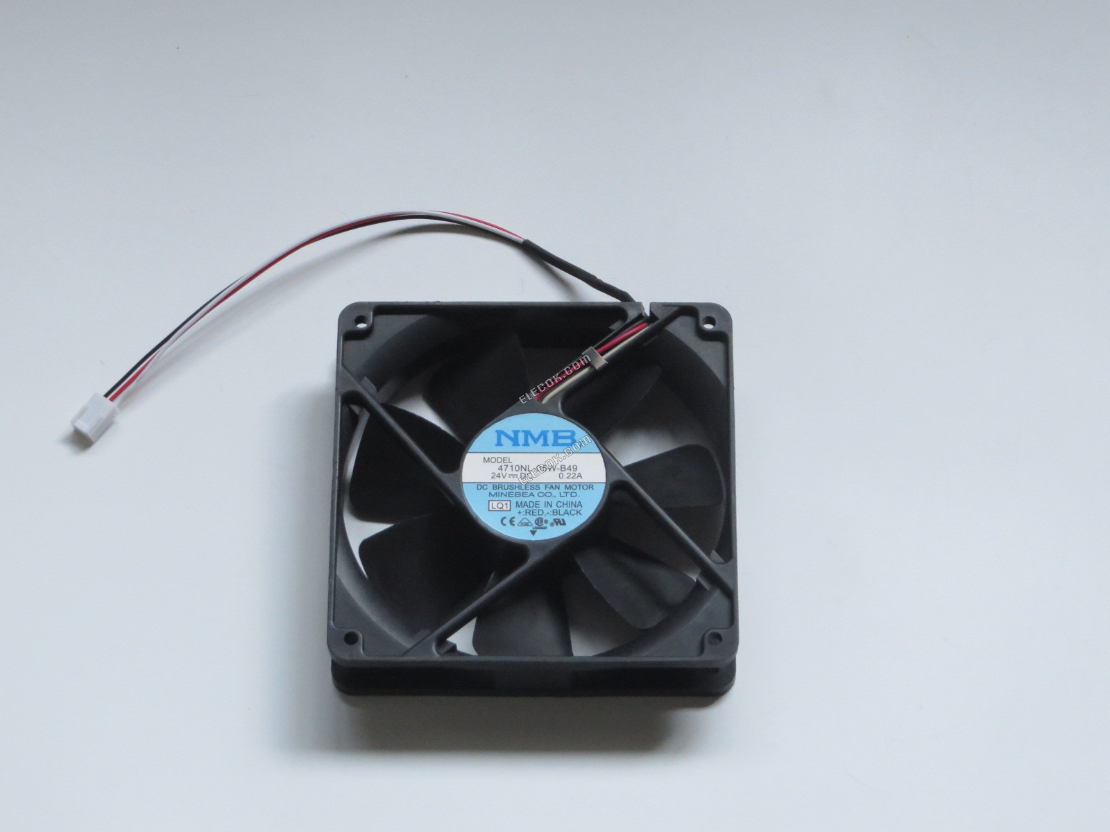 NMB 12025 4710NL-05W-B49 24V 0.22A 3wires COOLING FAN 