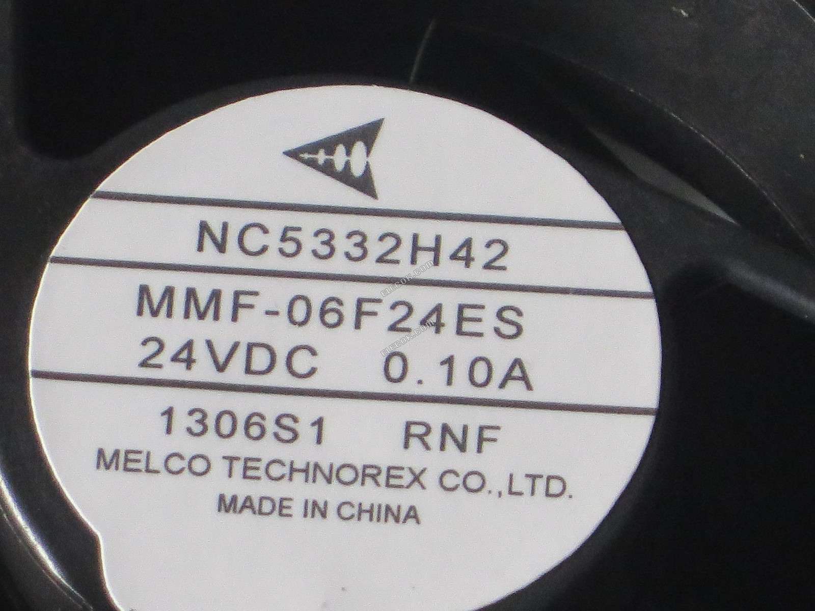 Mitsubishi NC5332H42 MMF-06F24ES-RNF 24V 0.1A 2wires Cooling Fan 