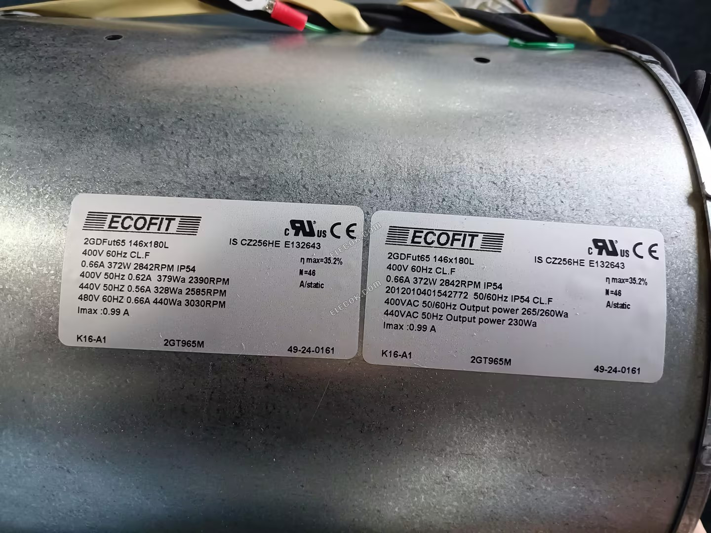ECOFIT 2GDFUT65 Fan 