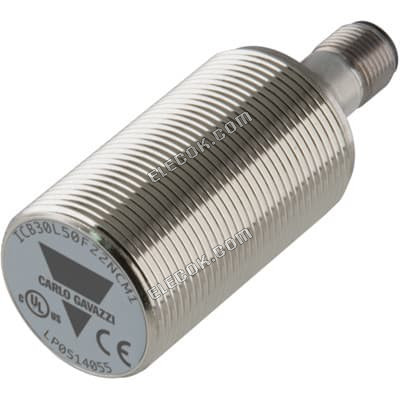 Carlo Gavazzi, Inc. ICB30L50F10POM1 Inductive Proximity Sensors 
