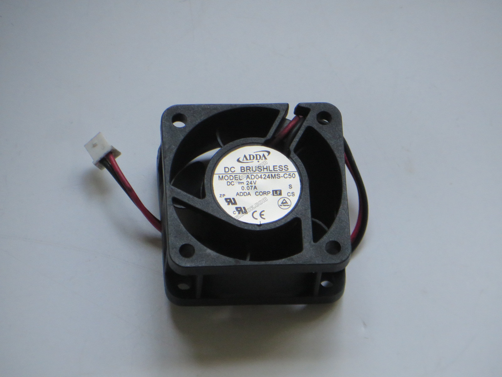 ADDA AD0424MS-C50-LF DC Fans 40x20mm, 24VDC 0.07A 2wires Cooling Fan