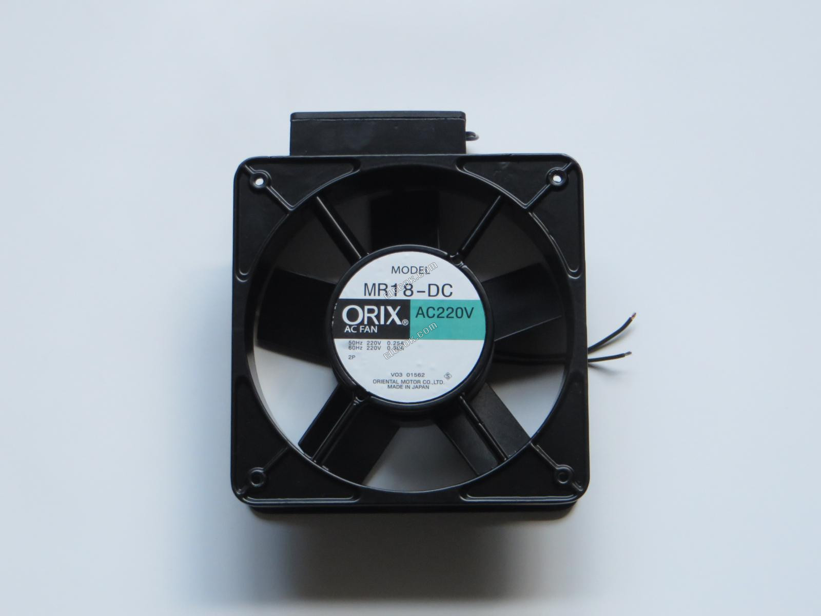 ORIX MR18-DC 220V 50/60hz 0.25A/0.3A Cooling Fan refurbishment