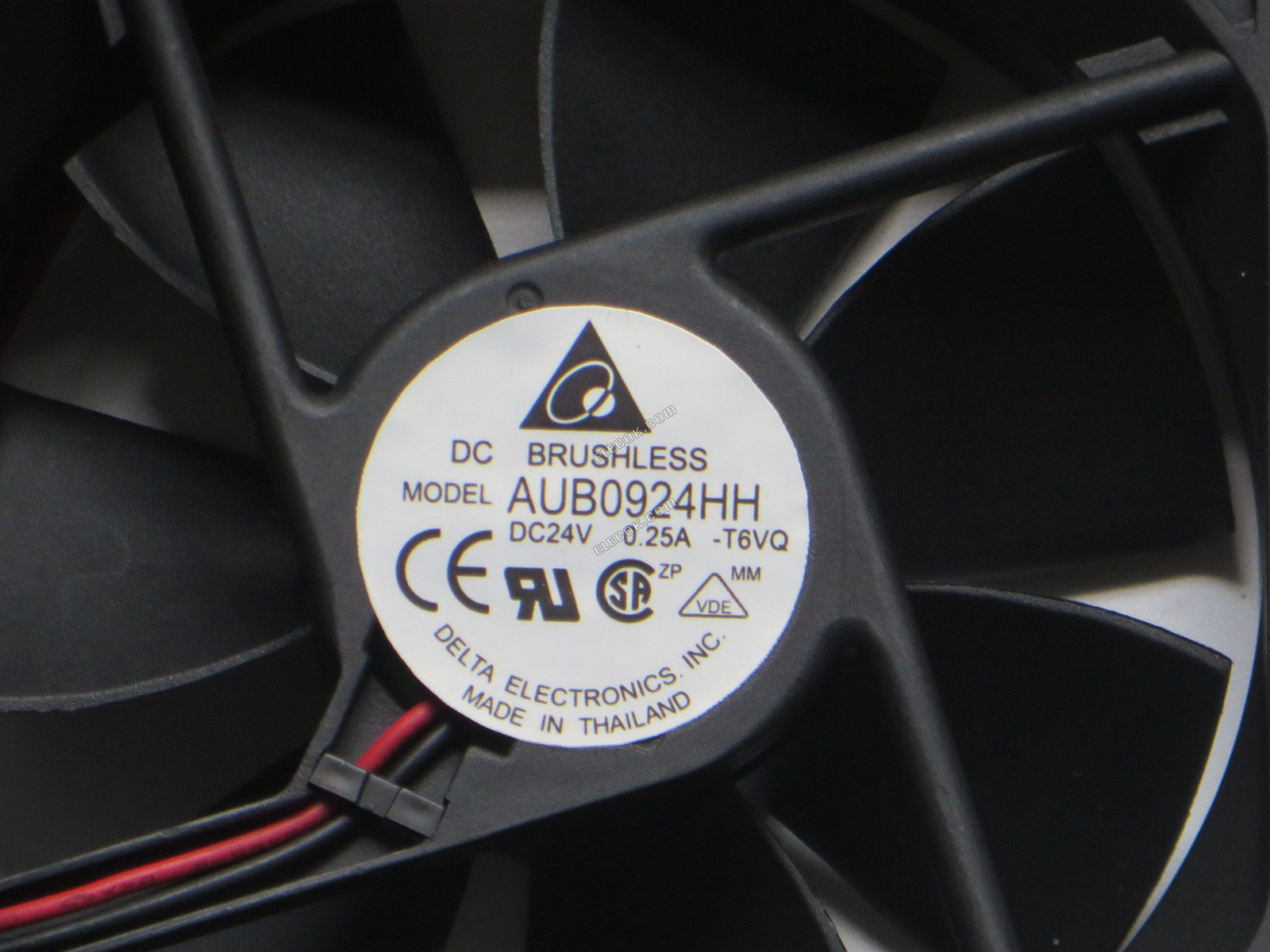 DELTA AUB0924HH 24V 0,25A 2 drähte Kühllüfter 