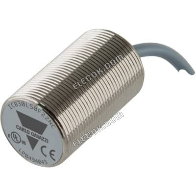 Carlo Gavazzi, Inc. ICB30L50F22PO Inductive Proximity Sensors 