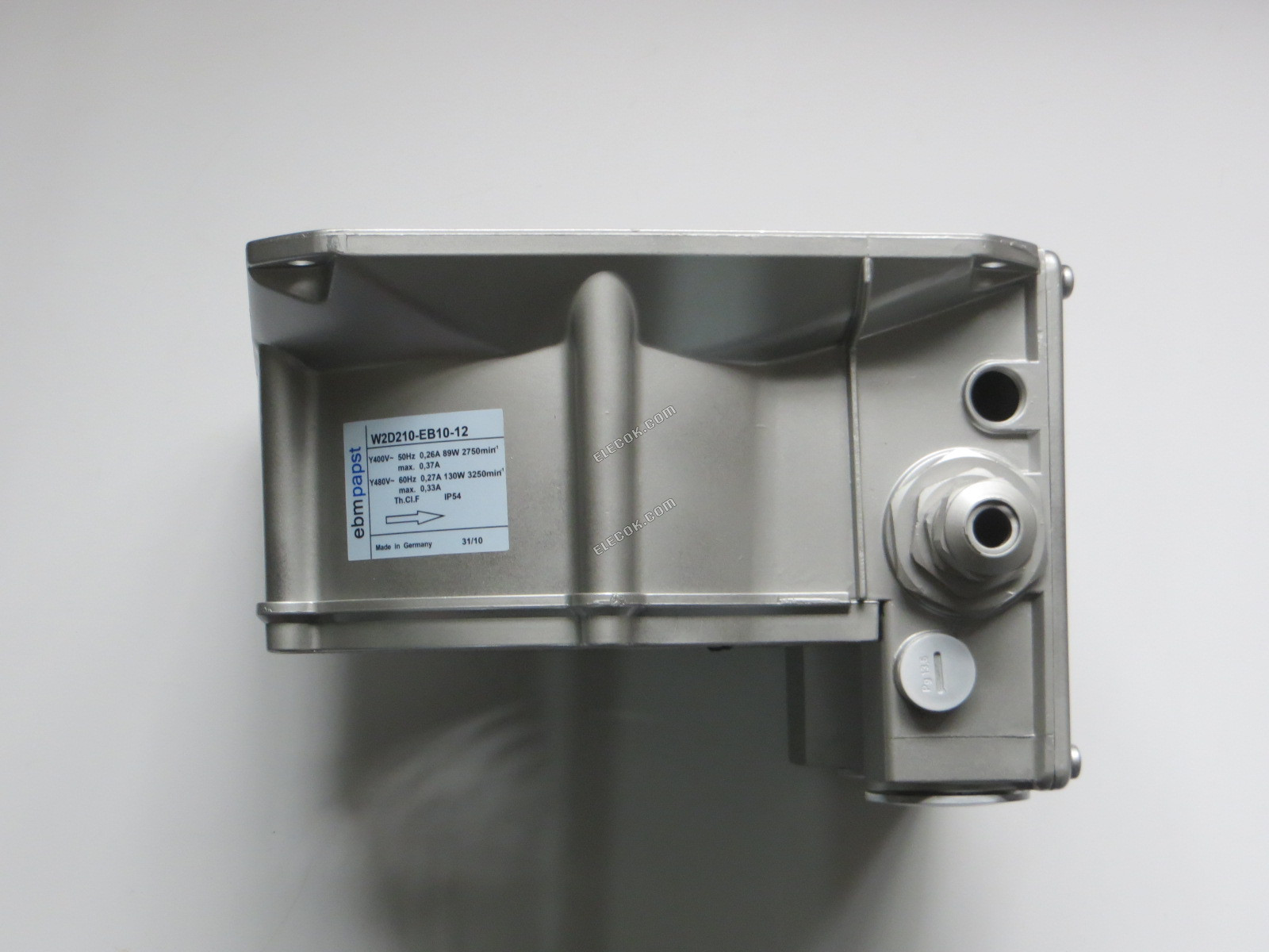 Ebmpapst W2D210-EB10-12 400/480V 50/60HZ 89/130W Ventilador, recondicionado 