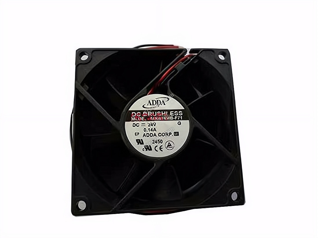 ADDA AD0824MB-F71 Server - Square Fan G, sq80x80x38, 2-wire, 24V 0.14A 