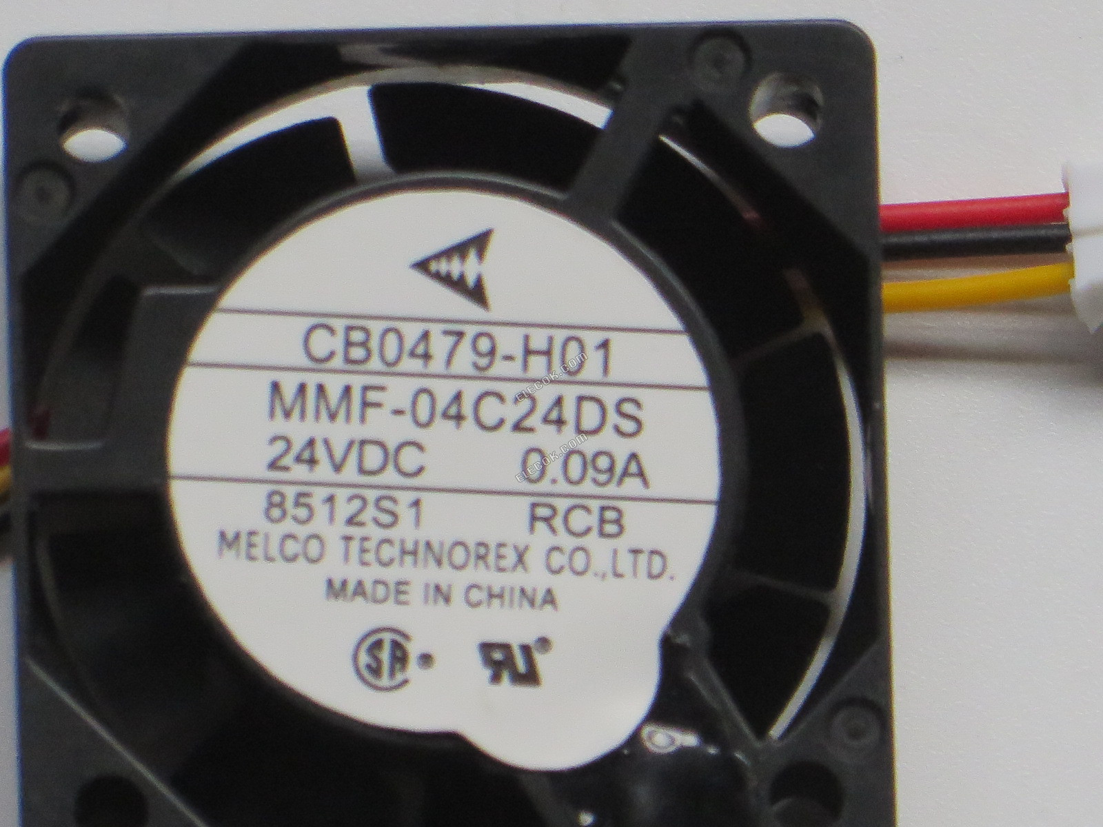 Mitsubishi MMF-04C24DS-RCB 24V 0,09A 3 drähte kühllüfter, generalüberholt 