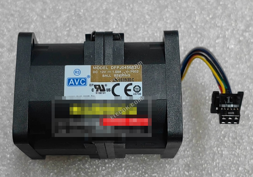 AVC DFPJ0456B2U P002 12V 1,08A 8wires Ventilateur De Refroidissement 