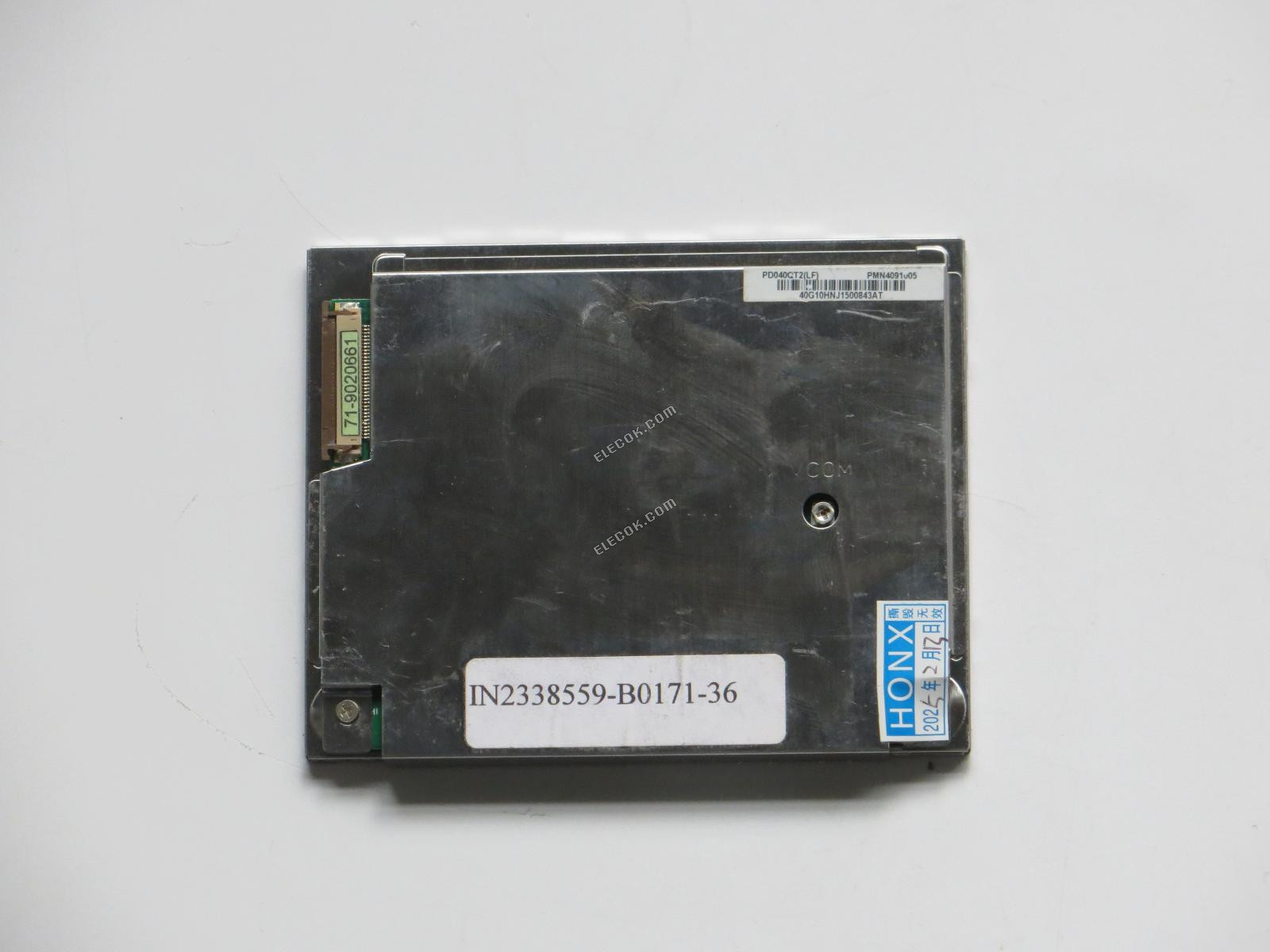 ORIGINAL PD040QT2 LF 4.0" TFT LCD DISPLAY, used 