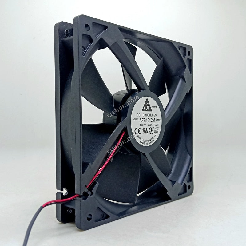 DELTA AFB1312M 12V 0,38A 2fios Ventoinha 