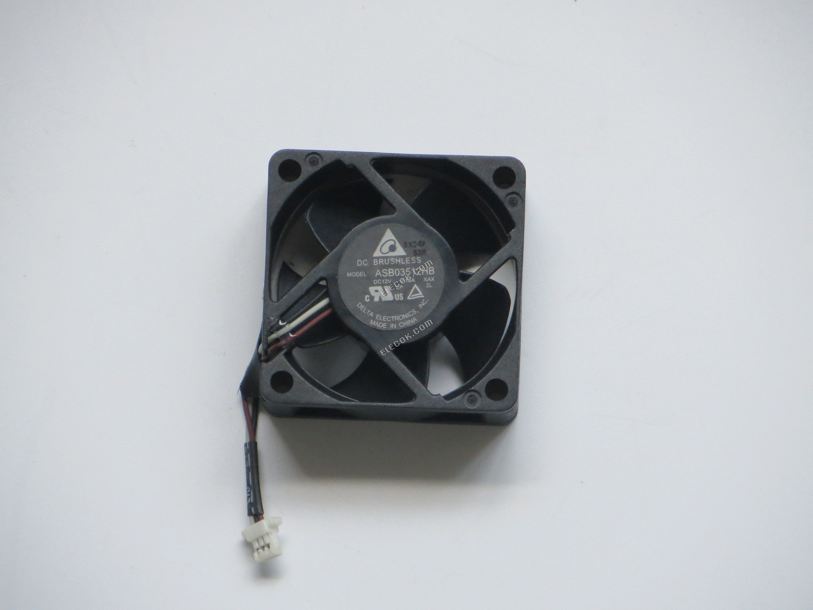 DELTA ASB03512HB-XAX 12V 0.18A 3wires Cooling Fan 