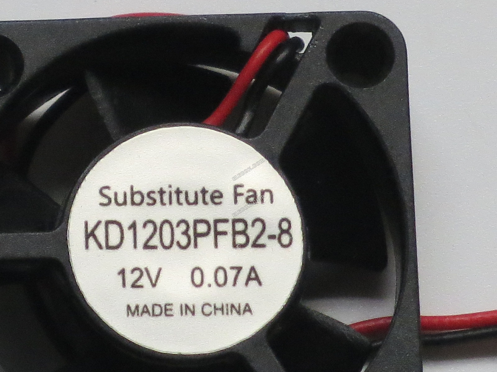 SUNON KD1203PFB2-8 12V 0.07A 2wires Cooling Fan 