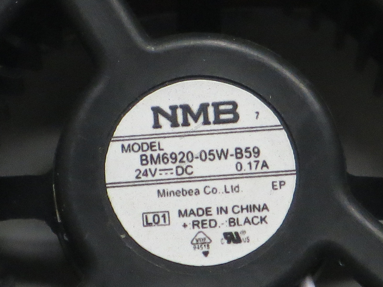 NMB BM6920-05W-B59 24V 0.17A 3wires Cooling Fan 
