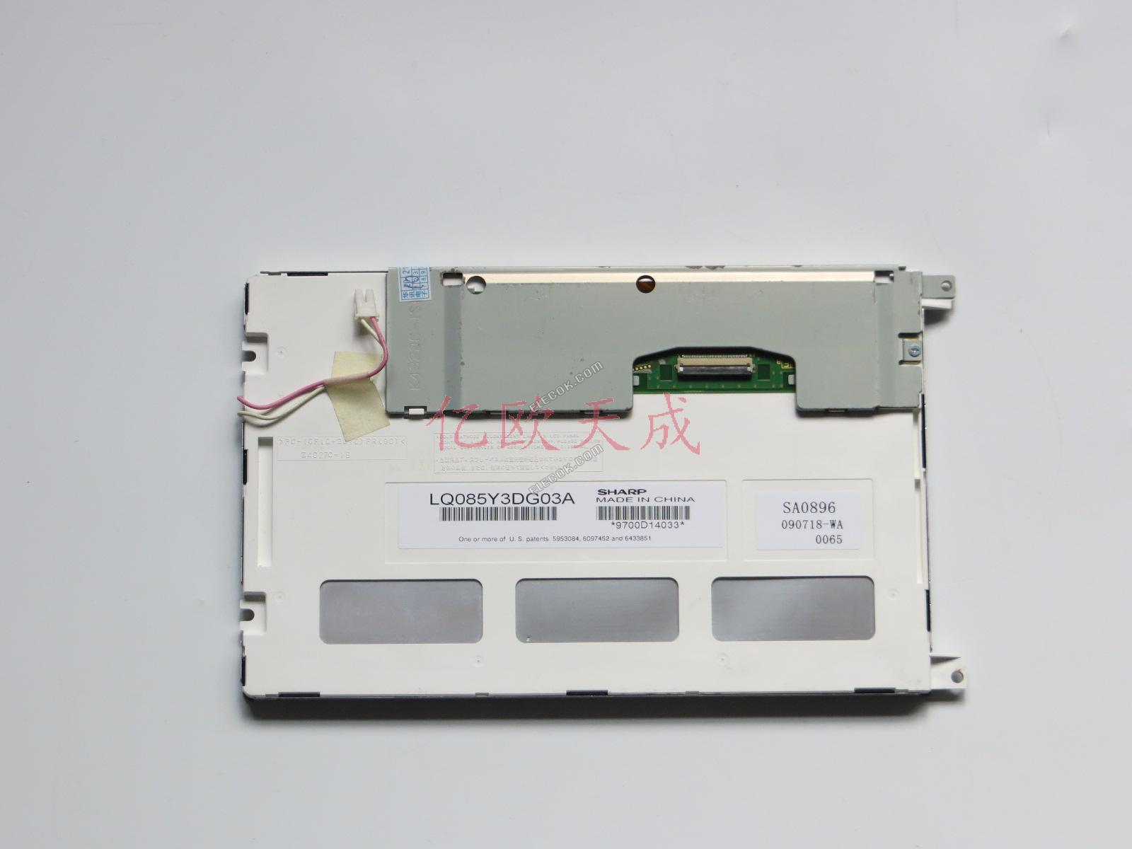 LQ085Y3DG03A LCD-panel, begagnad 