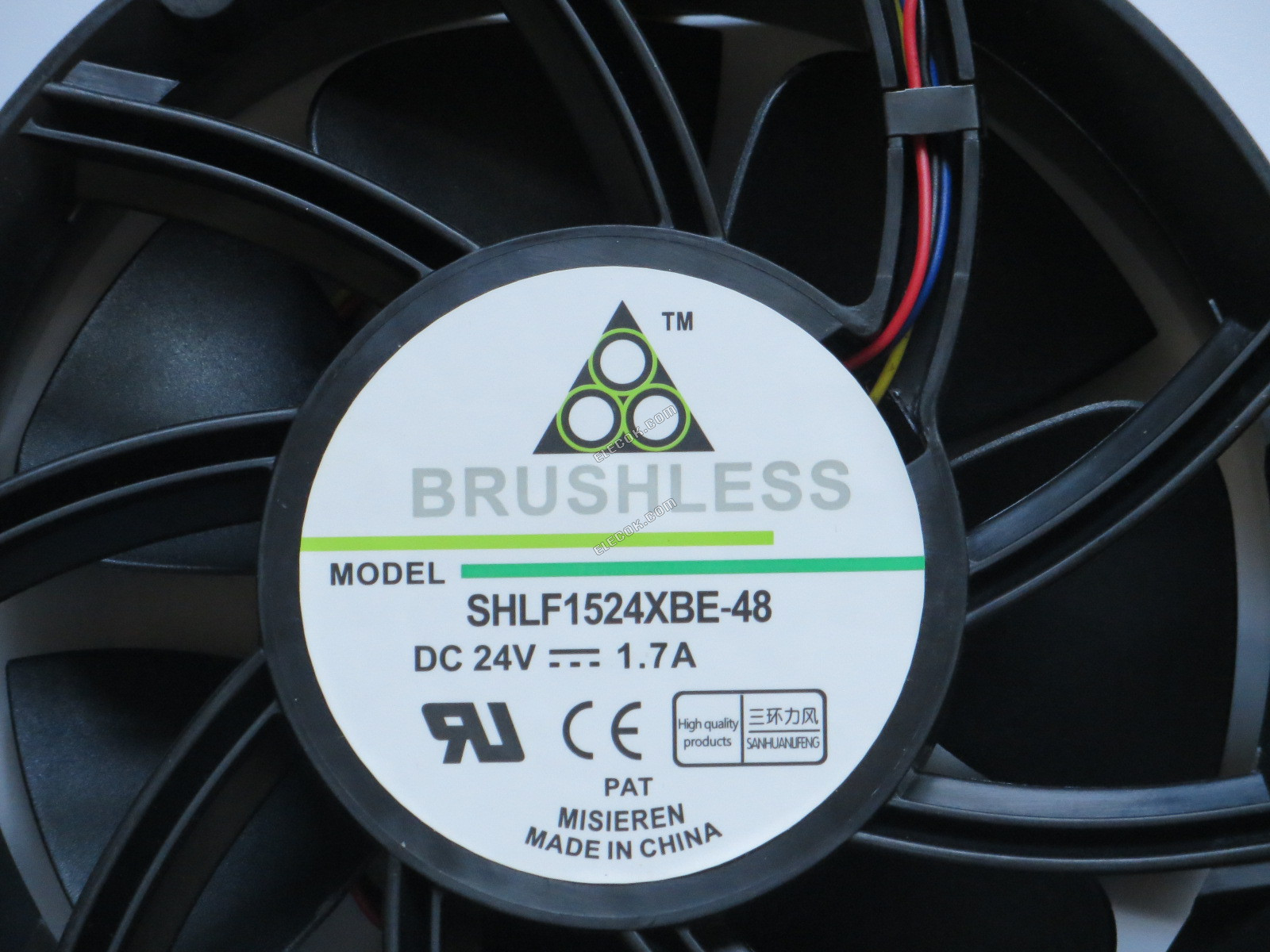 MISIEREN SHLF1524XBE-48 24V 1,7A 4 drähte Kühllüfter 