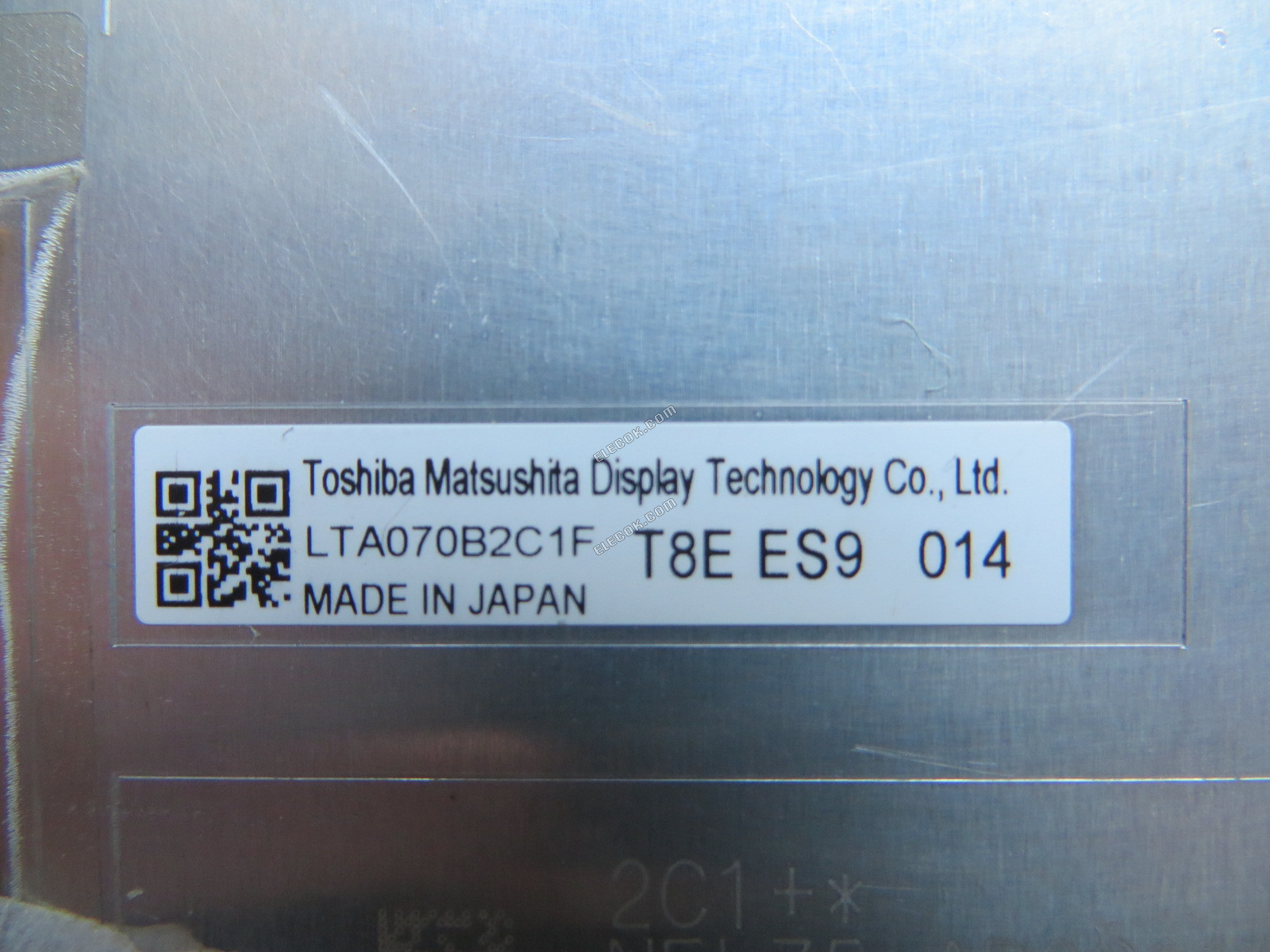 LTA070B2C1F 7" CAR TOSHIBA DVD GPS NAVIGATION SYSTEM Πάνελ LCD 