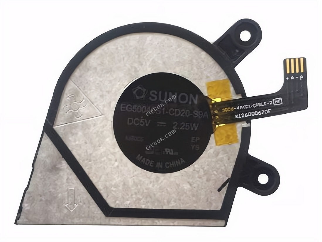 Lenovo Yoga 720 720-13IKB Cooling Fan EG50040S1-CD20-S9A 4-wire 