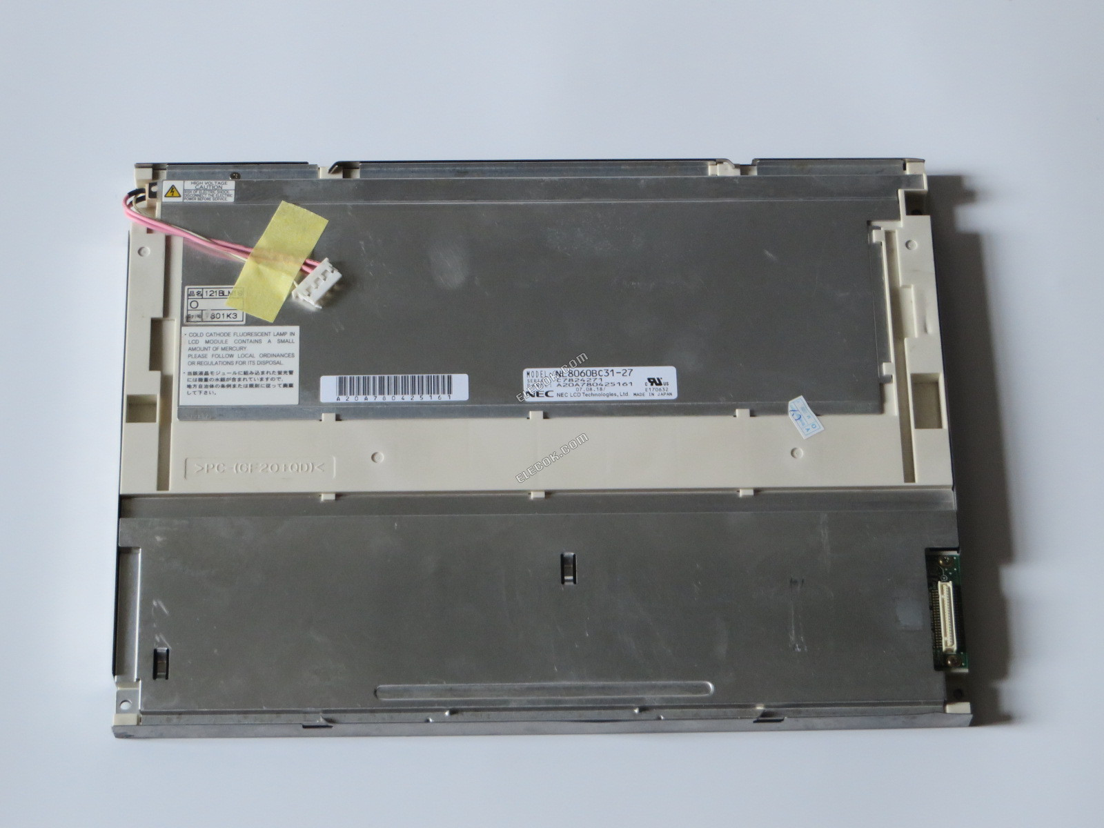 NL8060BC31-27 NEC 12.1" Lcd Panel USED 