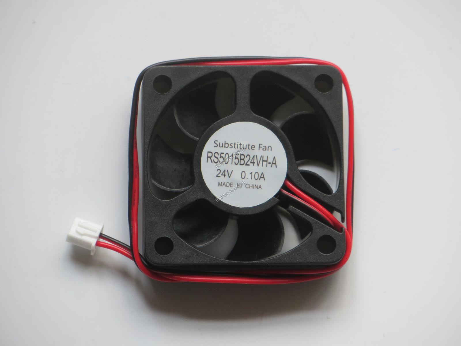 runda RS5015B24VH-A 24V 0.10A 2-wire Fan substitute 