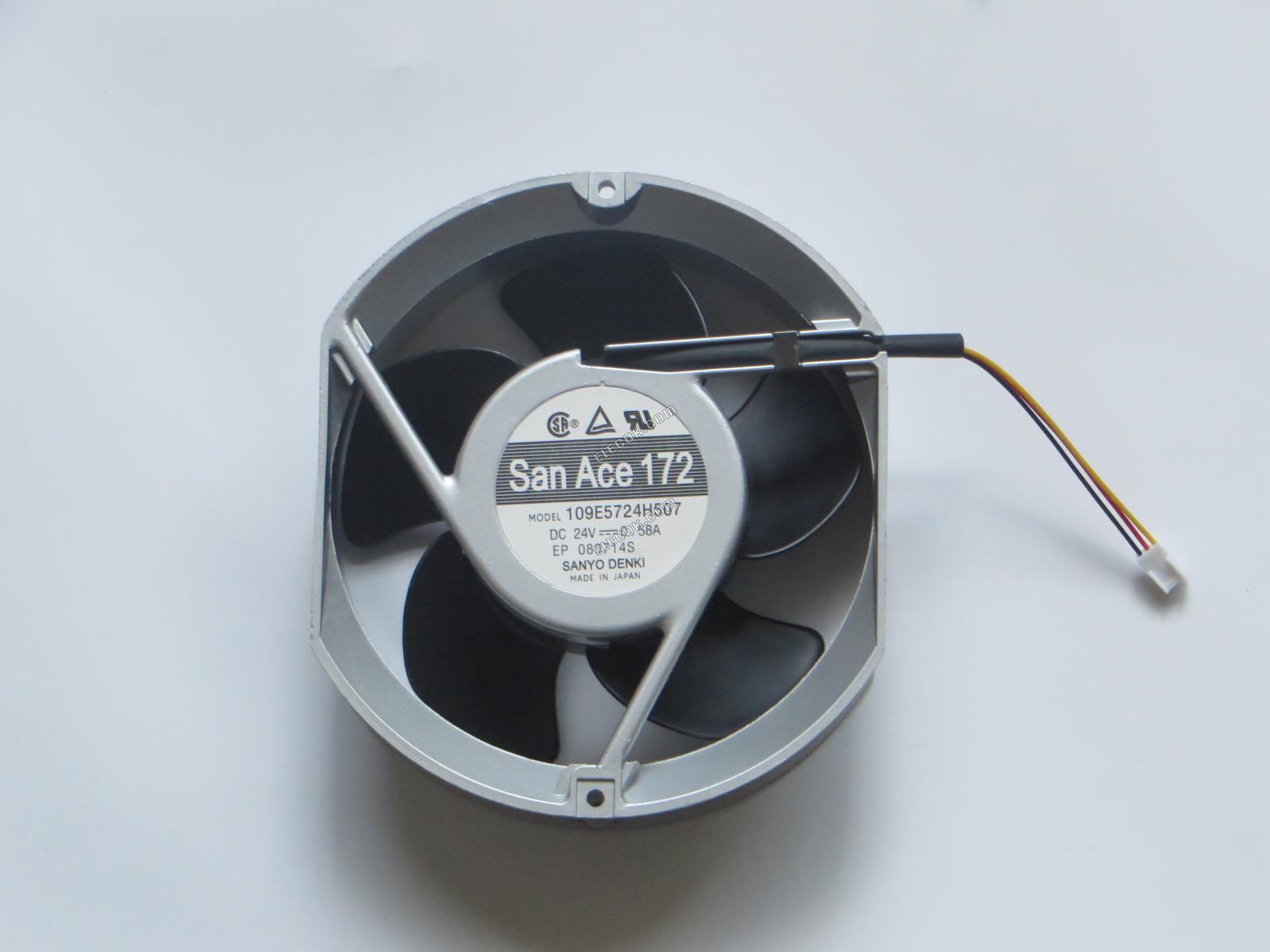 Sanyo 109E5724H507 24V 0.58A 3wires Cooling Fan, refurbished 