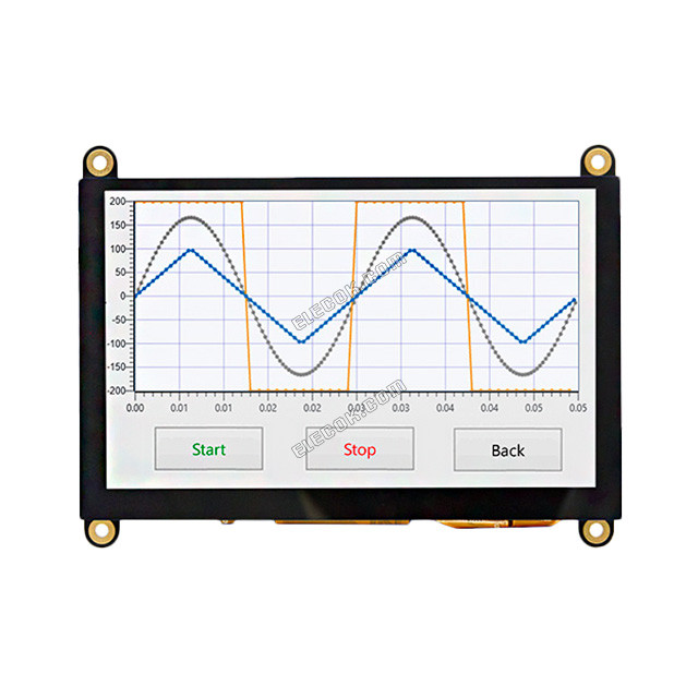 HTT50A-TPC-BLM-B0-H5-CH-V5 Matrix Orbital GRAPHIC TFT HDMI RGB 5.0V FULL C display pannello 5" 