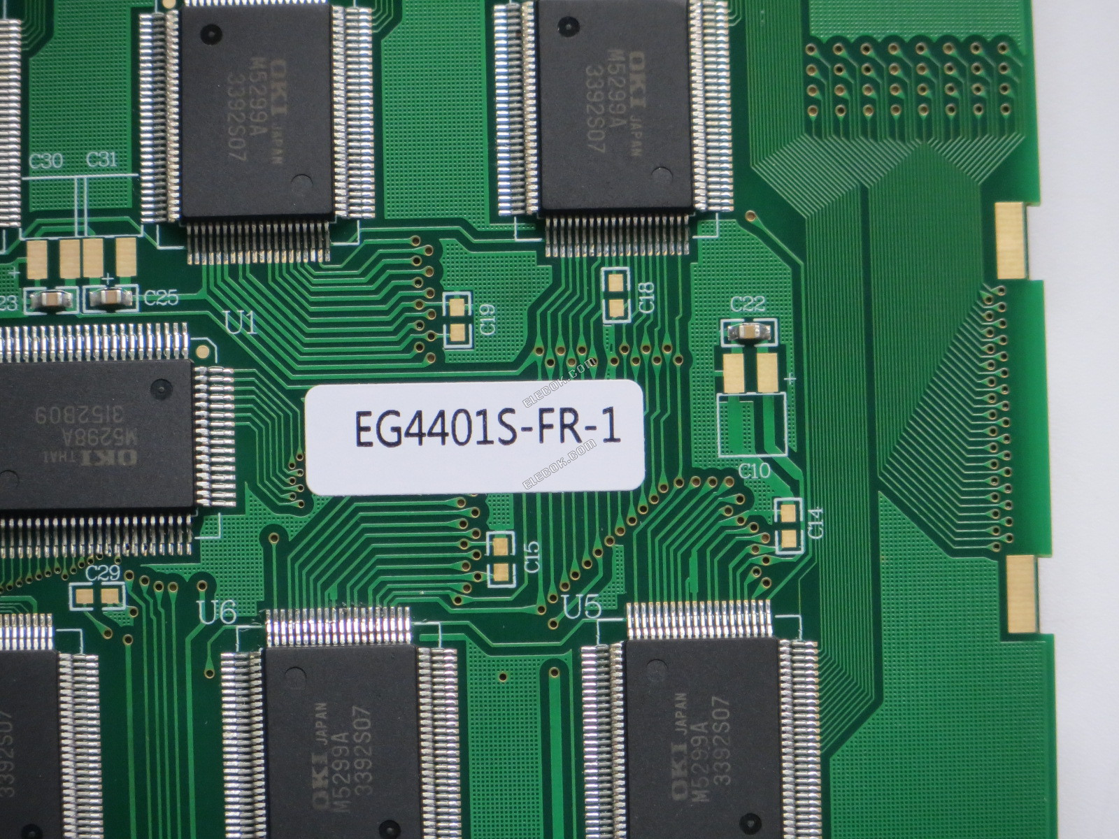 EG4401S-FR-1 Epson 5,3" STN Painel LCD com retroiluminação, substituição 
