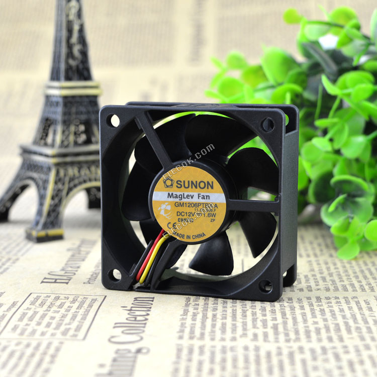 SUNON GM1206PTBX-A 12V 1.6W 3wires cooling fan 