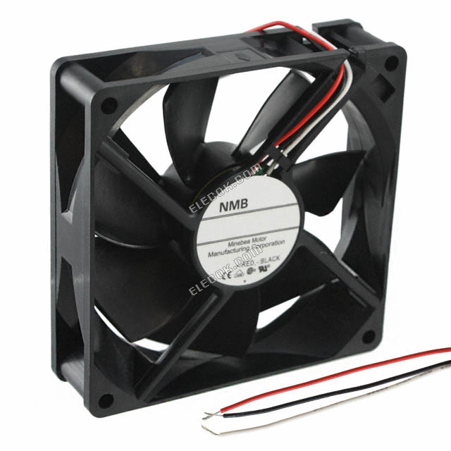 NMB 3610KL-04W-B69-D50 12V 0.43A 5.16W 3wires Cooling Fan 