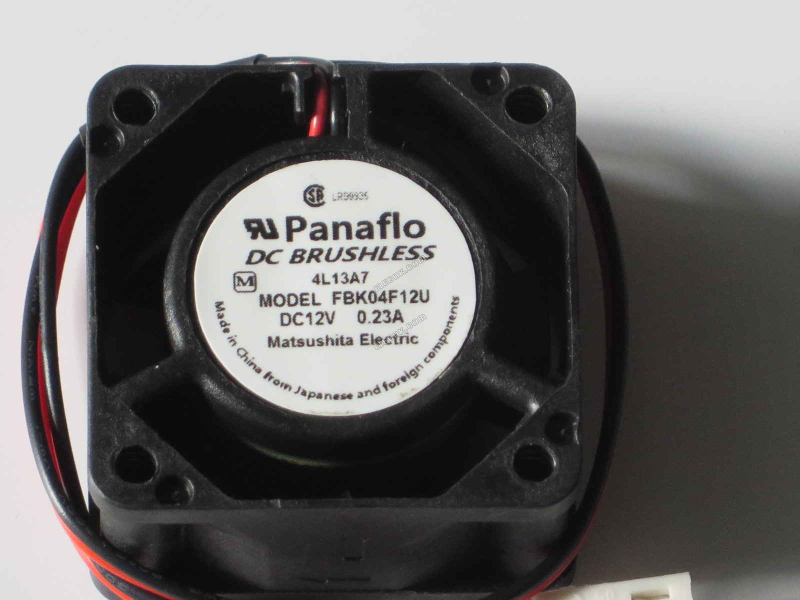 Panaflo FBK04F12U 12V 0.23A 2wires Cooling Fan 