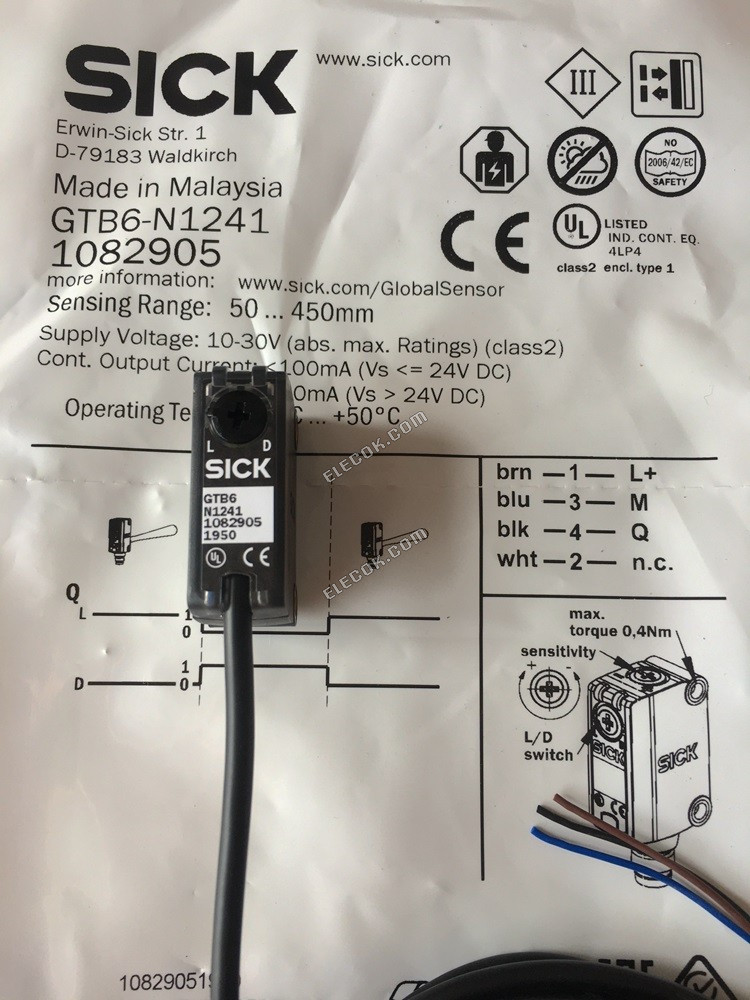 SICK GTB6-N1241 Photoelectric Switch Sensor 
