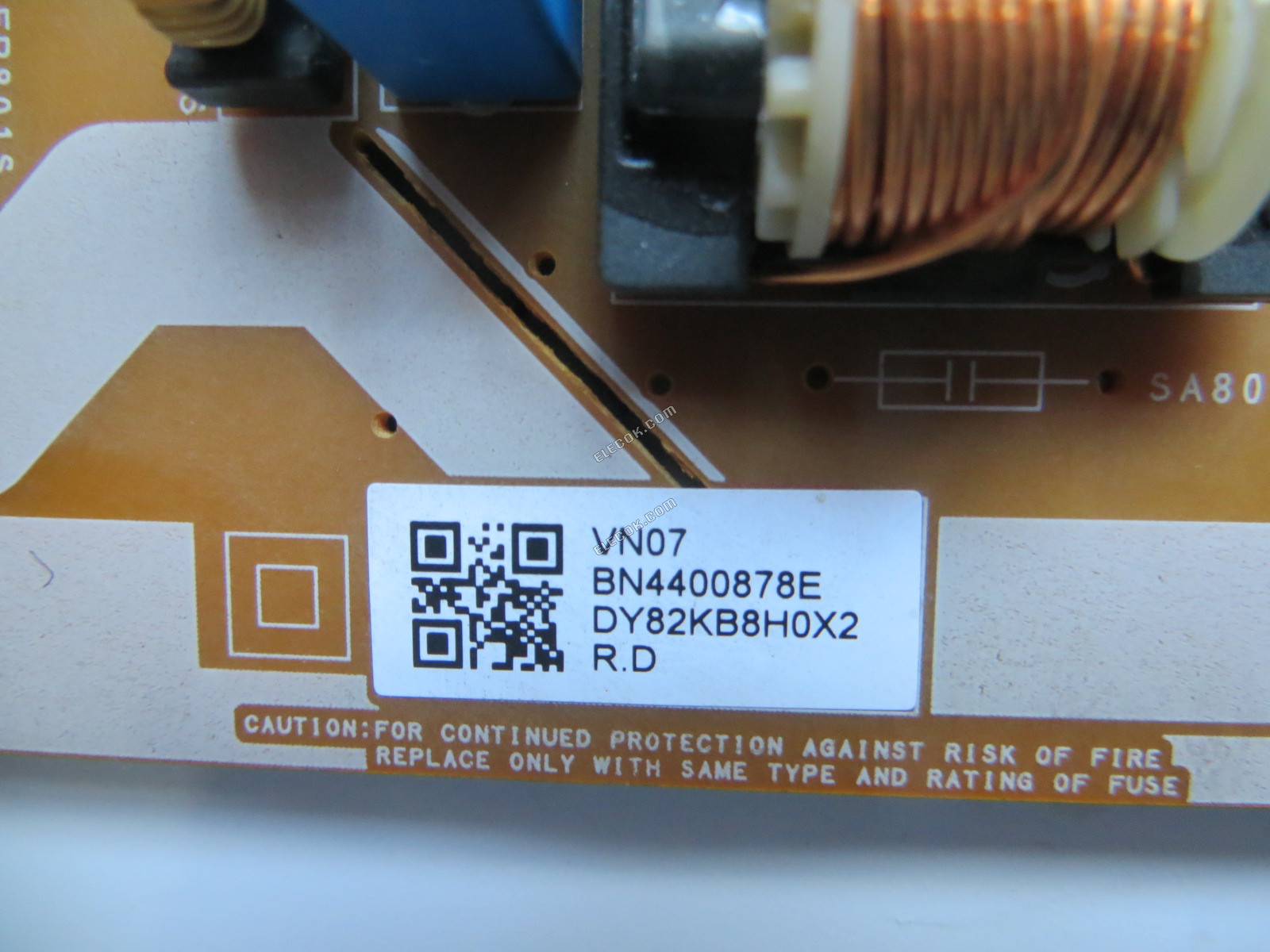 Samsung BN44-00878E L65E7NR_NSM BN4400878E 전원 공급 장치 / LED 드라이버 보드 QN65Q65FNFXZA QN65Q6FNAFXZA, 중고 