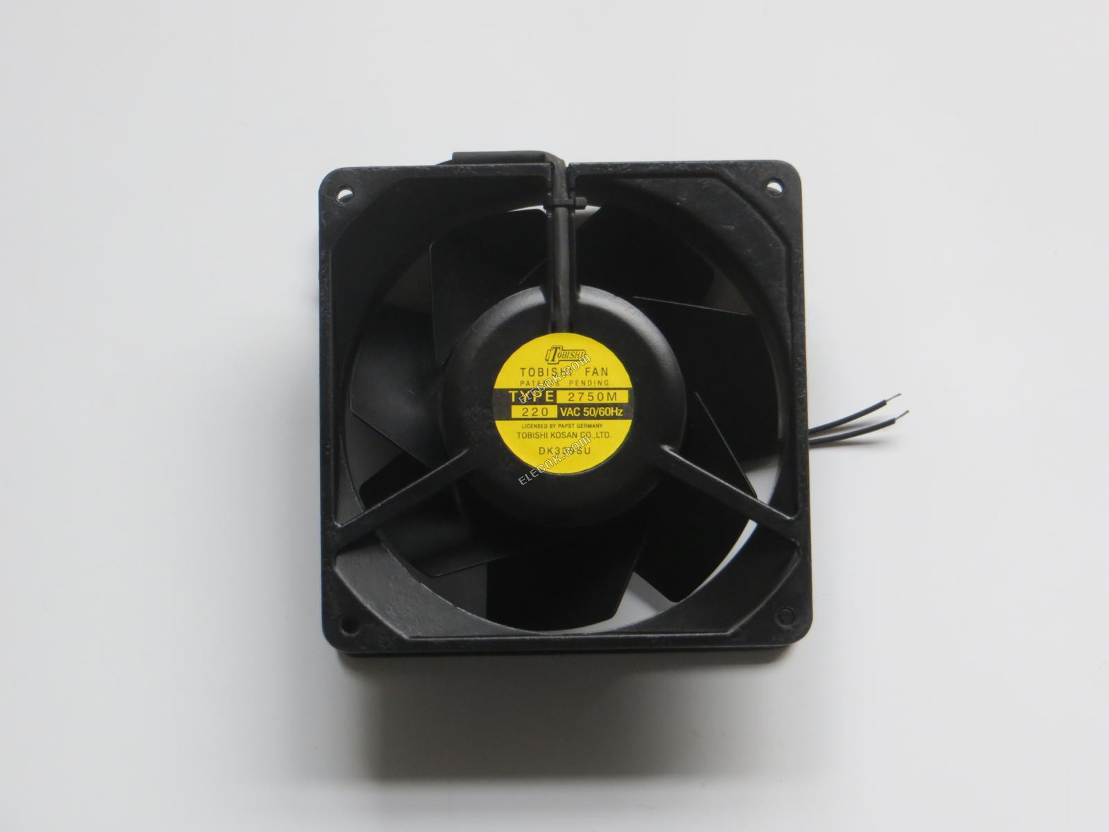 TOBISHI タイプ2750M 220V 50/60HZ 2線冷却ファン
