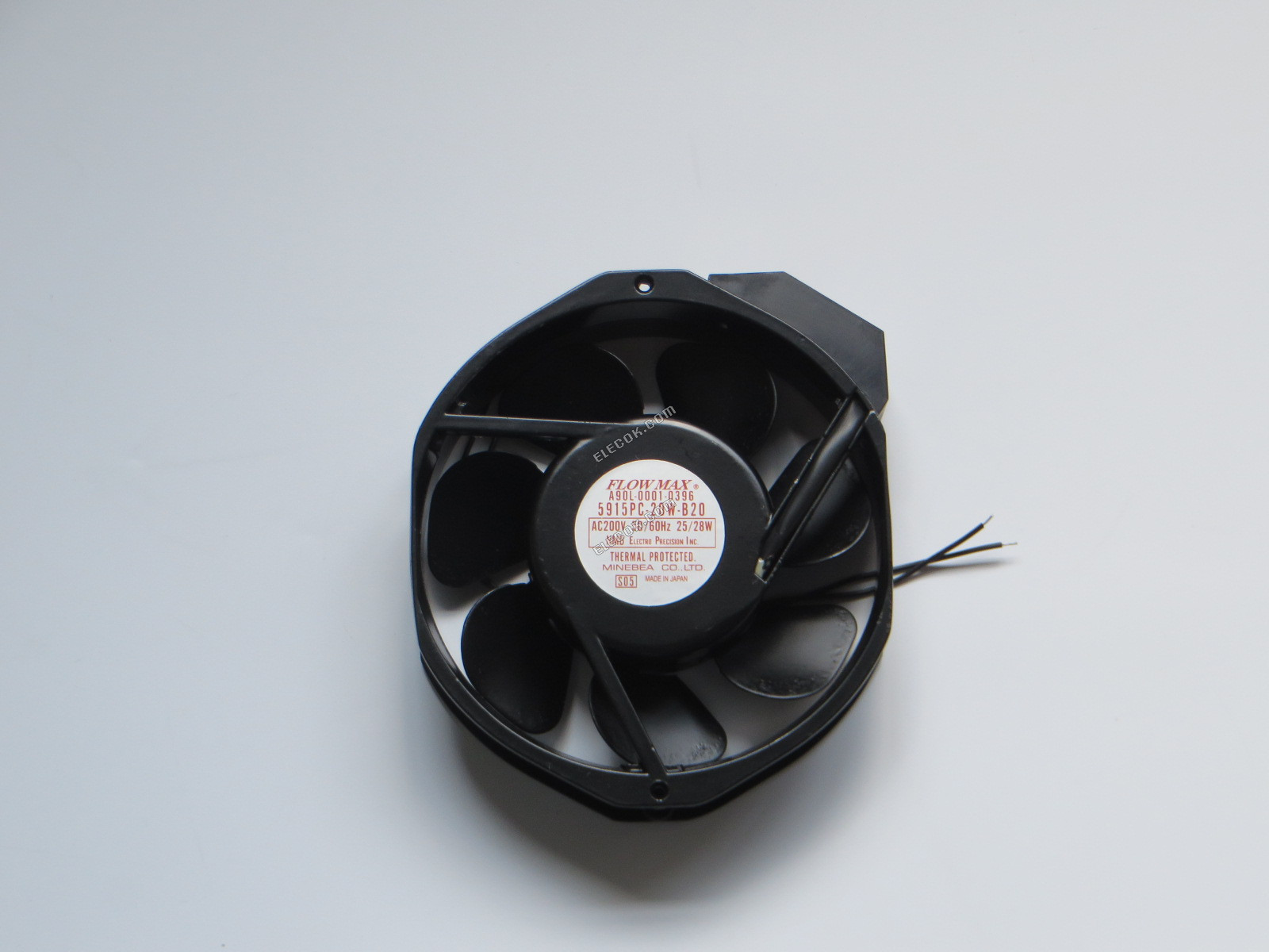 A90L-0001-0396 5915PC-20W-B20-S05 200V 50/60HZ 25/28W FLOWMAX ανεμιστήρας 