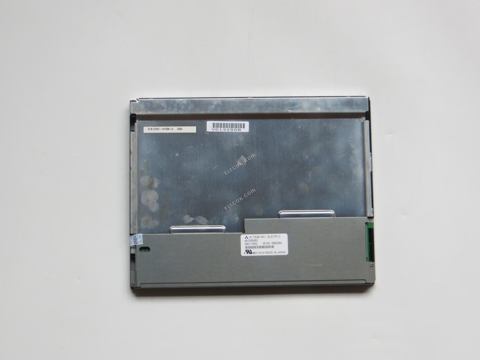 AA104SH02 Mitsubishi 10,4" Panel A-Si TFT-LCD, używany bez ekranu dotykowego 
