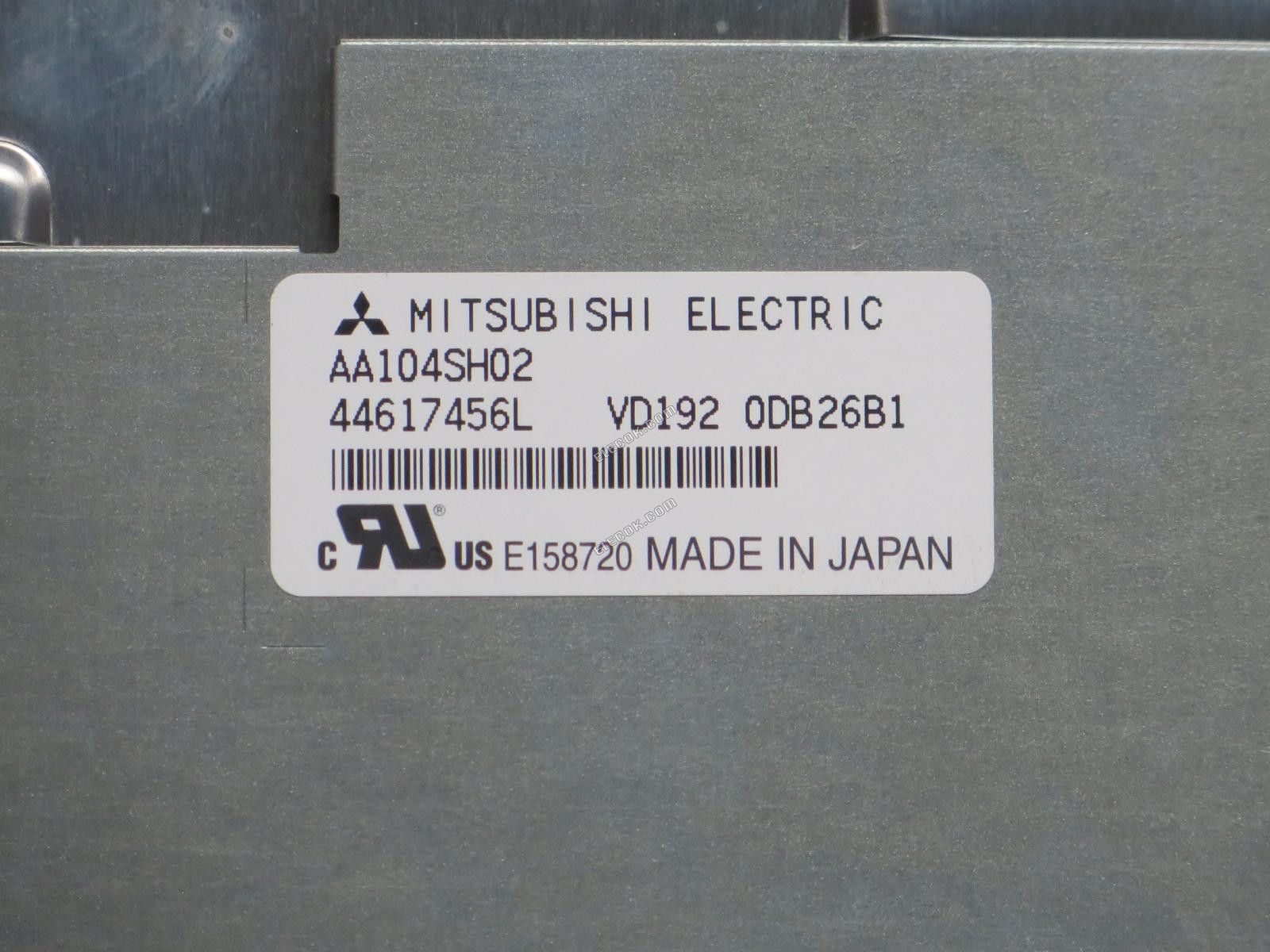 AA104SH02 Mitsubishi 10,4" Panel A-Si TFT-LCD, używany bez ekranu dotykowego 