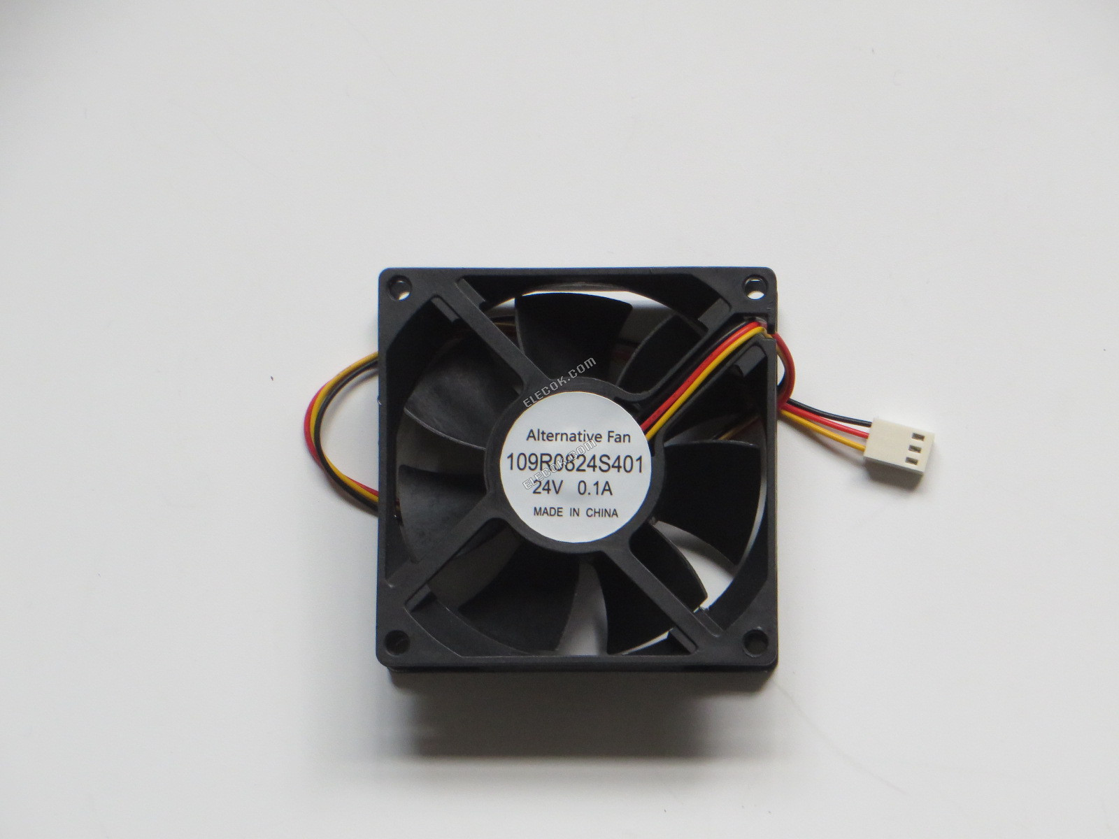 Sanyo 109R0824S401 8025 24V 0.1A 3wires FAN, substitute 