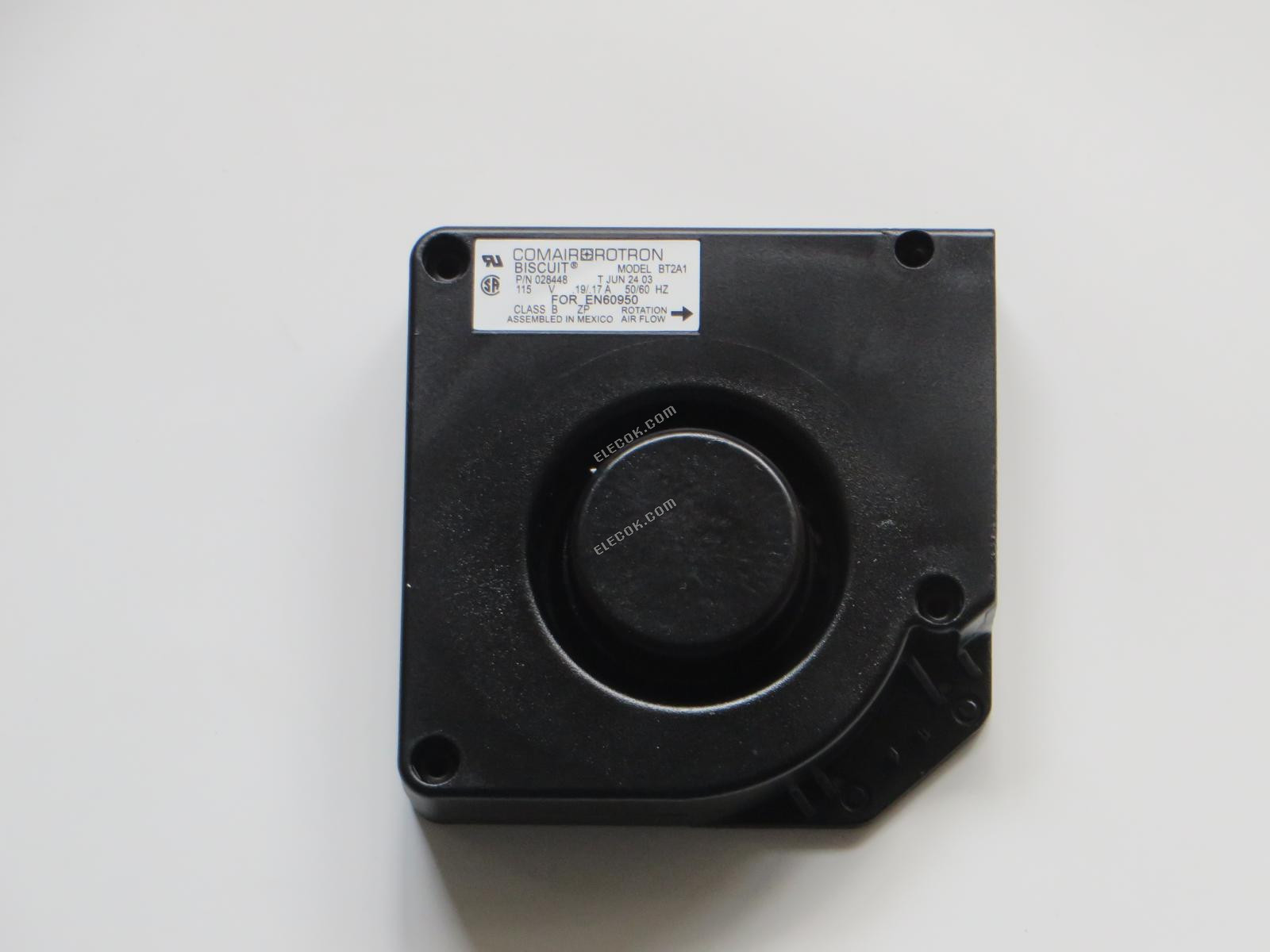 Comair Rotron BT2A1 115V 0.19/0.17A 14.5W Cooling Fan refurbished 