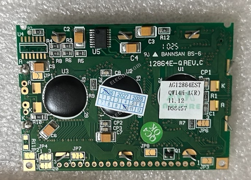 AG12864E Pannello LCD pellicola blu 