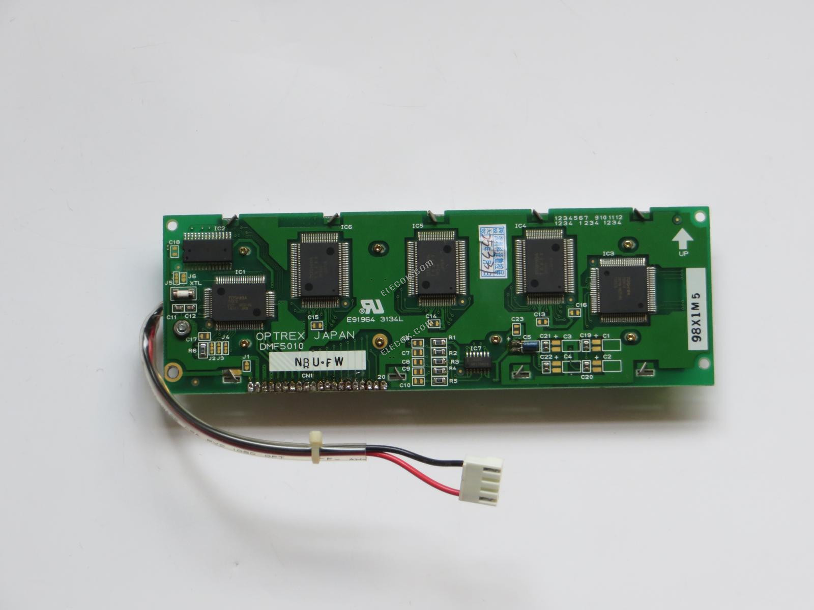 Optrex DMF5010NBU-FW lcd-panel, gebraucht 