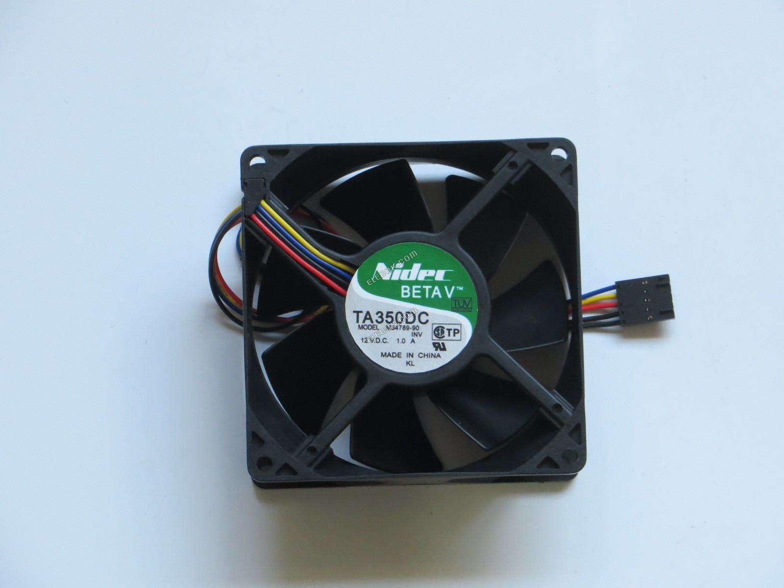 NIDEC M34789-90 12V 1.0A 4 ledninger Køleventilator 