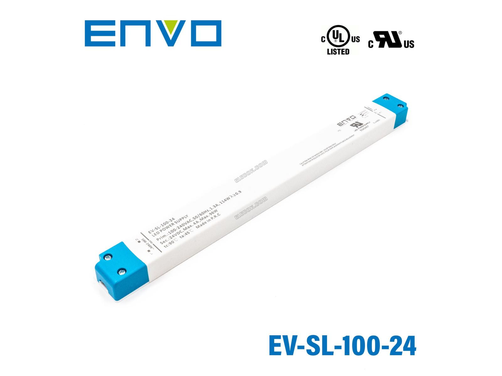 ENVO EV-SL-100-24 Linear Type LED Driver 100W 24V 