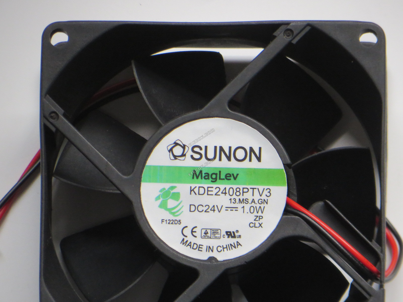 SUNON KDE2408PTV3 24V 1.0W 2wires Cooling Fan 
