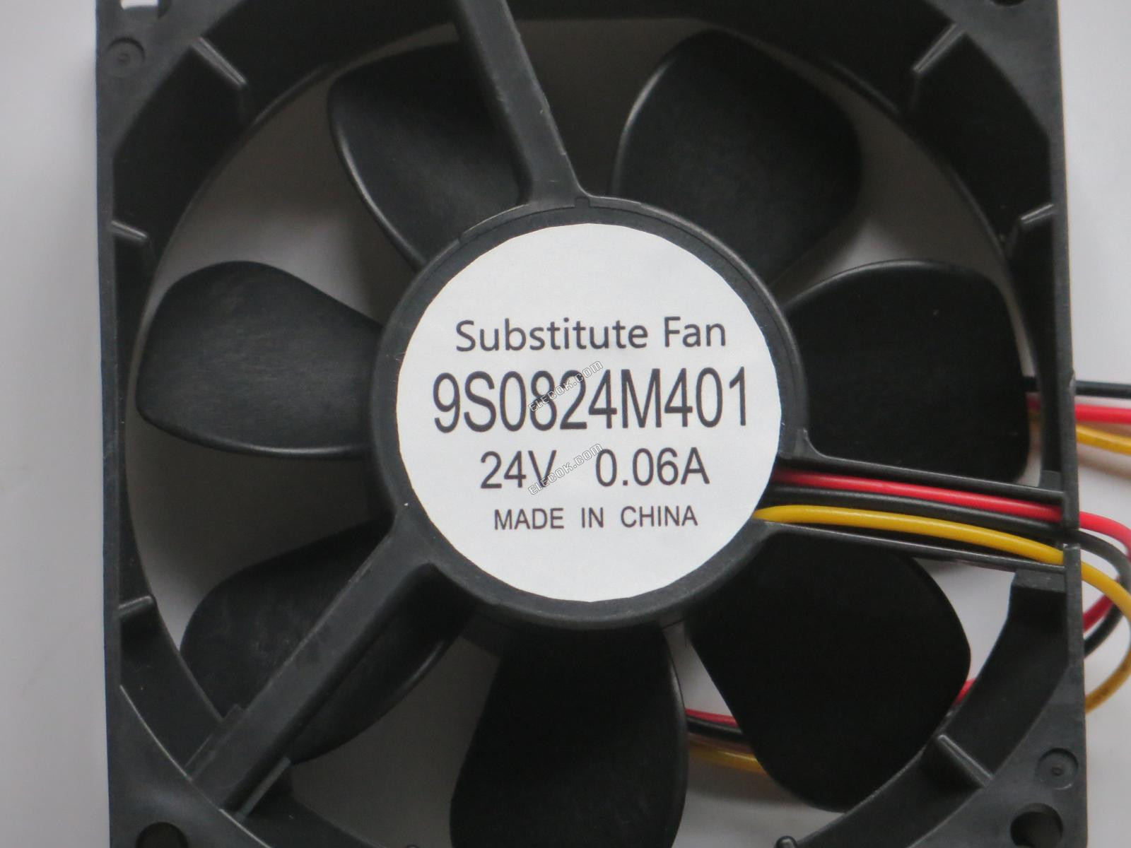 Sanyo 9S0824M401 24V 0.06A 3線冷却ファン代替品