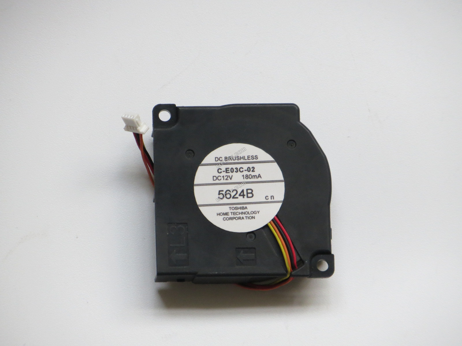 TOSHIBA C-E03C-02 12V 0,18A 4fios Ventoinha 