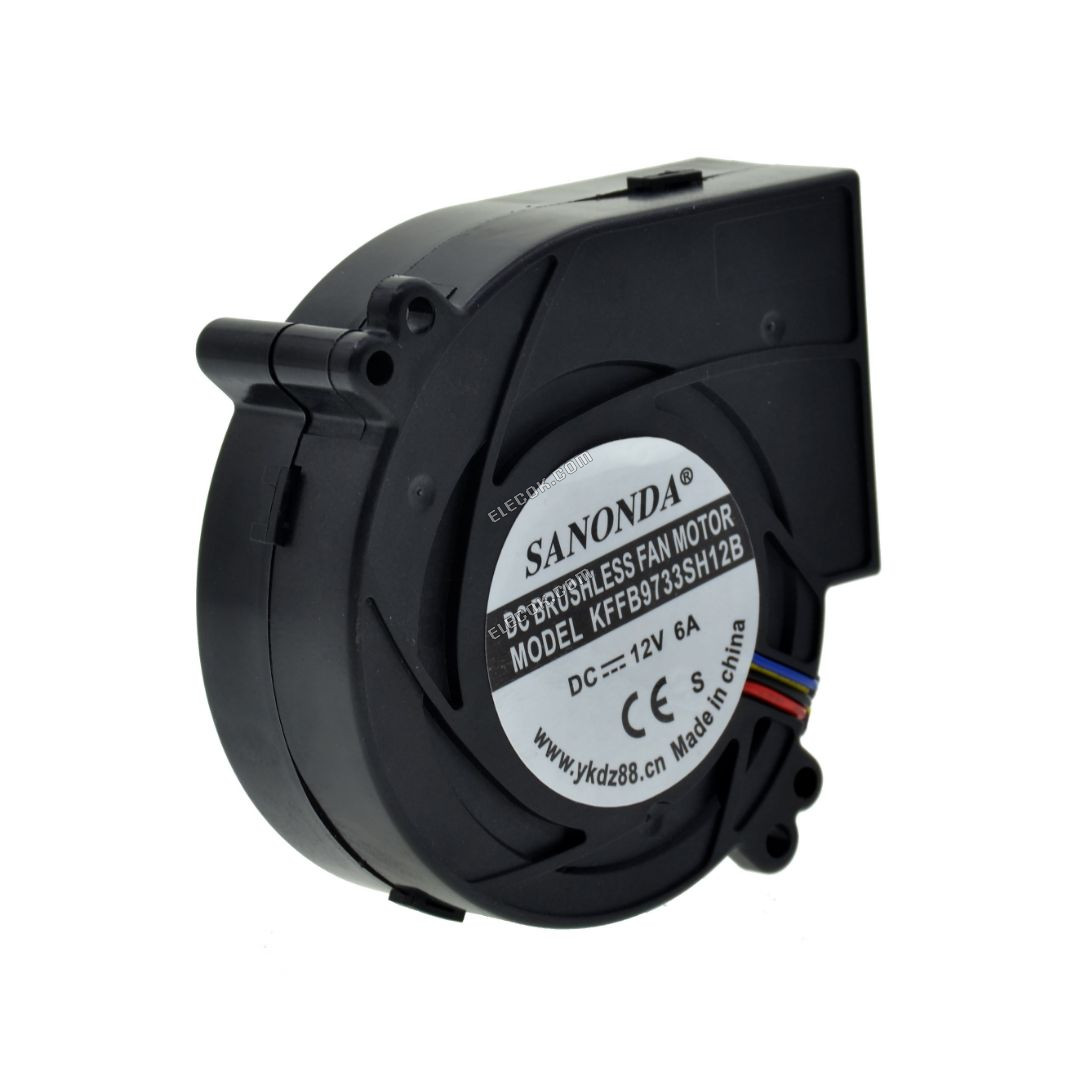 DELTA BFB1012UH 12V 6.00A 4wires cooling fan 