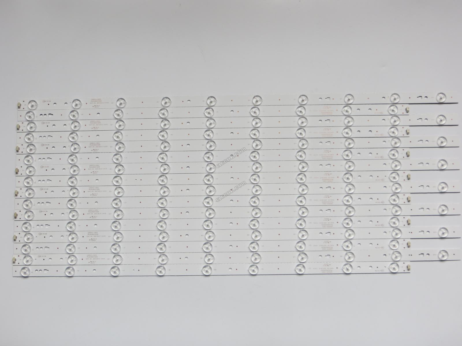 Haier LED65D9-03 LED65D10-03 LED Backlight Strips - 16 Strips,substitute