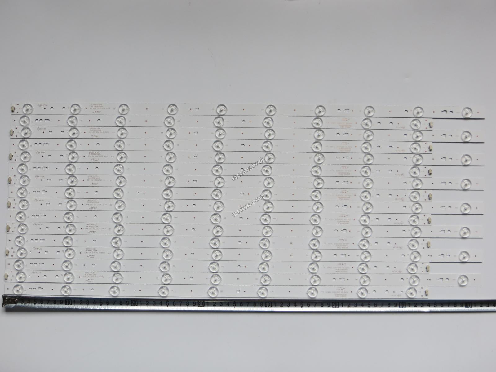 Haier LED65D9-03 LED65D10-03 LED Backlight Strips - 16 Strips,substitute
