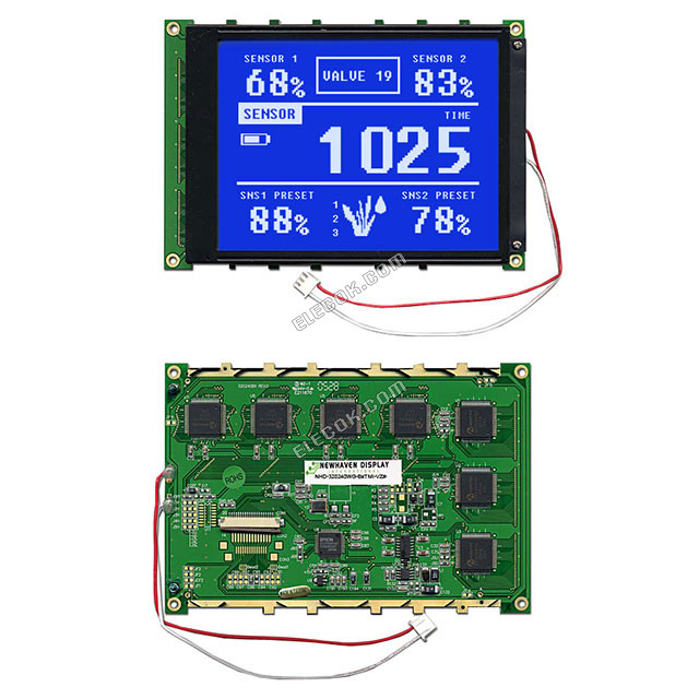 NHD-320240WG-BXTMI-VZ# Newhaven Display Intl Graphic Lcd Display Module Transmissive White STN - Super-twisted Nematic Parallel, 8-bit 320 x 240 QVGA 