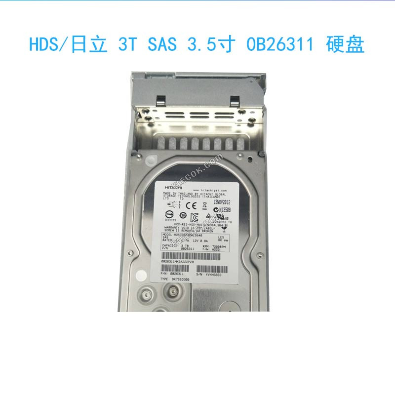 HDS/Hitachi 3T SAS 7.2K 3.5 inch HUS723030ALS640 0B26311